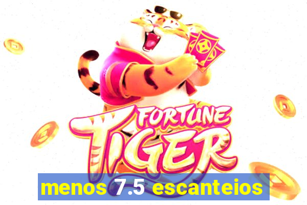 menos 7.5 escanteios